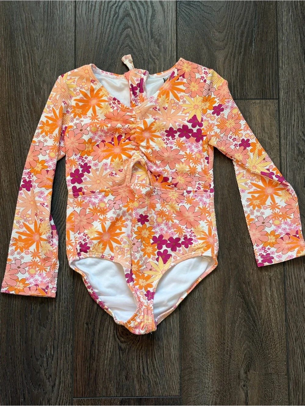 Long sleeved swimsuit